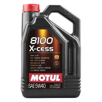 Motorový olej MOTUL 8100 X-CESS 5W40 5L