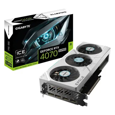 Grafická karta GIGABYTE GeForce RTX 4070 SUPER EAGLE OC ICE 12G