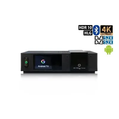 Satelitní přijímač AB IPBox TWO (Android, 2x DVB-S2X)