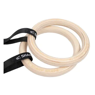 Závěsný posilovací systém Sharp Shape Gymnastic rings wood