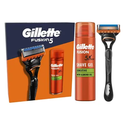 Dárková kosmetická sada GILLETTE Fusion5 Set I. 200 ml