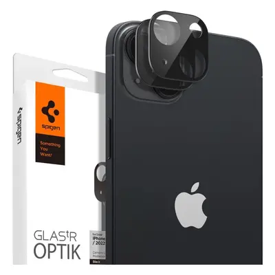 Ochranné sklo na objektiv Spigen tR Optik 2 Pack Black iPhone 14/iPhone 14 Plus