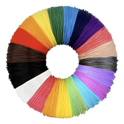 Filament pro 3D pera KRUZZEL Sada náplní 19872 PLA pro 3D pero 20 x 5 m, color