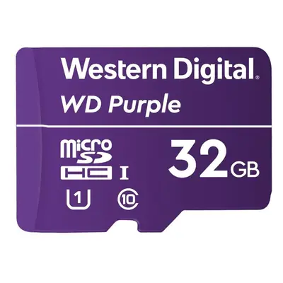 Paměťová karta WD SDHC 32GB Purple QD101