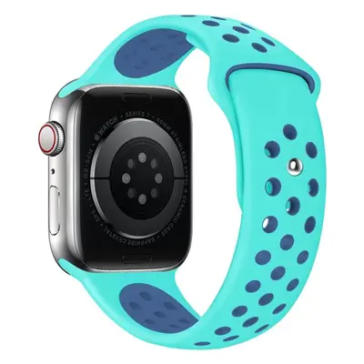 Řemínek Eternico Sporty pro Apple Watch 42mm / 44mm / 45mm / Ultra 49mm Sky Blue and Aquamarine