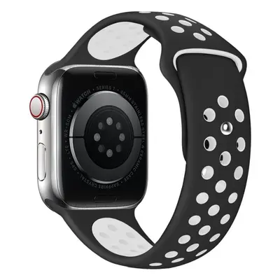 Řemínek Eternico Sporty pro Apple Watch 42mm / 44mm / 45mm / Ultra 49mm Pure White and Black