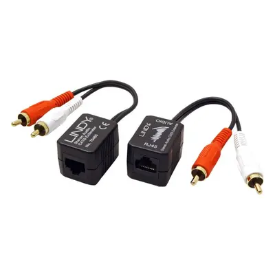 Extender OEM Audio extender přes TP, 2x cinch, 100m