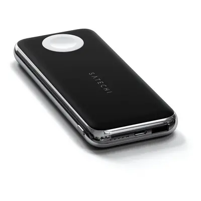 Powerbanka Satechi Quatro Wireless Power Bank Qi Wireless Space Grey