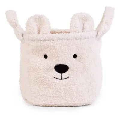 Úložný box Koš na hračky Teddy Off White 25 x 20 x 20 cm