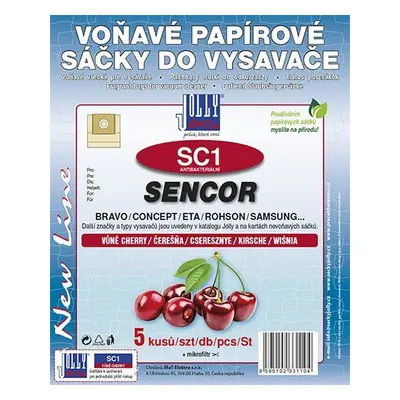 Sáčky do vysavače Sáčky do vysavače SC1 - vůně CHERRY