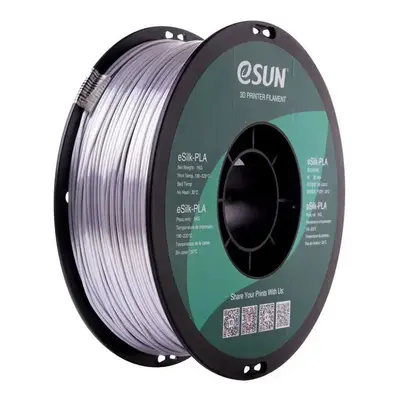 Filament eSUN eSilk-PLA Silver 1kg