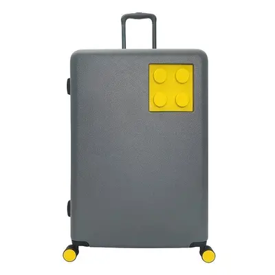 Kufr LEGO Luggage URBAN 24 - Tmavě šedý/Žlutý