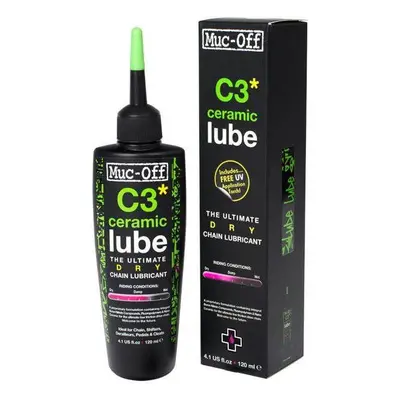 Mazivo na řetěz kola Muc-Off C3 Ceramic Dry Lube 120ml