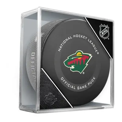 Puk InGlasCo NHL Official Game Puck, 1 ks, Minnesota Wild