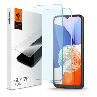 Ochranné sklo na objektiv Spigen Glass tR Slim 2 Pack Samsung Galaxy A14/ A14 5G