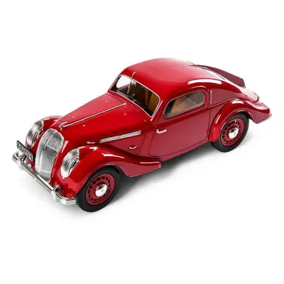 Kovový model Škoda Popular Sport Monte Carlo 1935, červená