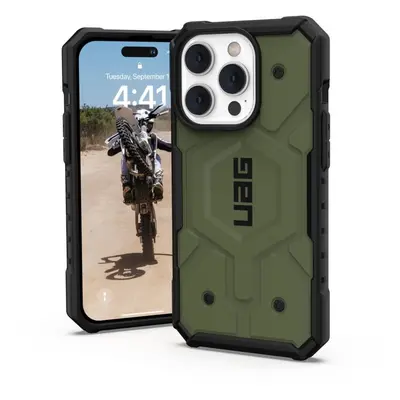 Kryt na mobil UAG Pathfinder MagSafe Olive iPhone 14 Pro