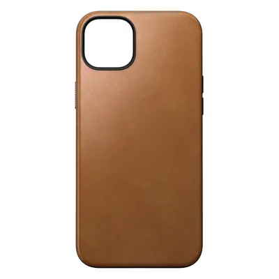 Kryt na mobil Nomad Modern Leather Case English Tan iPhone 15 Plus