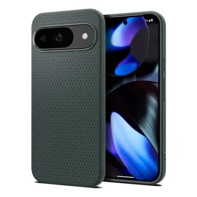 Kryt na mobil Spigen Liquid Air Abyss Green Google Pixel 9 Pro/Pixel 9