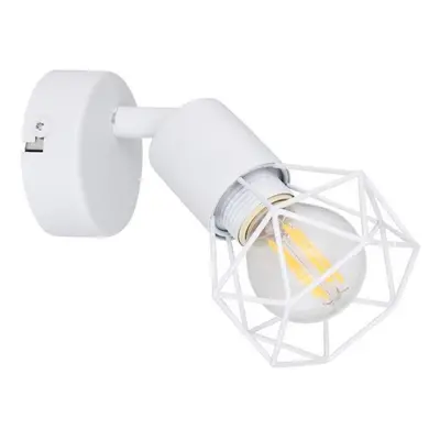 Globo 54802W-1 nástěnné svítidlo Xara 1x40W | E14 - bílá