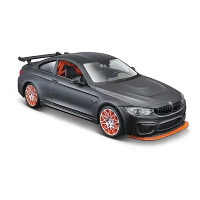 Kovový model Maisto BMW M4 GTS, matná kovově-šedá