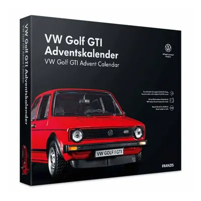 Adventní kalendář Franzis Verlag adventní kalendář Volkswagen VW Golf GTI se zvukem 1:43