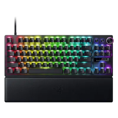 Herní klávesnice Razer HUNTSMAN V3 PRO Tenkeyless Analog Optical Esports Keyboard - US INTL