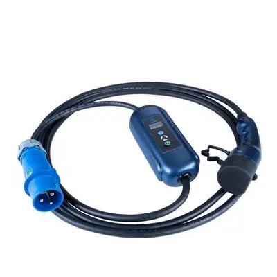 Nabíjecí kabel pro elektromobily Akyga nabíjecí kabel CEE 3-pin / Typ 2, LCD displej, 7,2kW, 32A