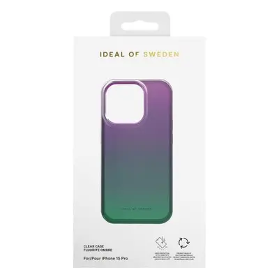 Kryt na mobil iDeal Of Sweden Ochranný kryt Clear Case pro iPhone 15 Pro Fluorite Ombre