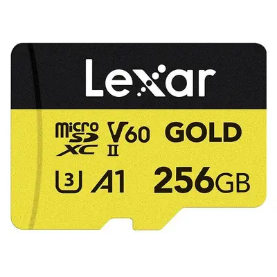 Paměťová karta Lexar microSDXC GOLD 256GB