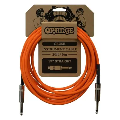 Audio kabel ORANGE Crush 20ft Instrument Cable Straight to Straight