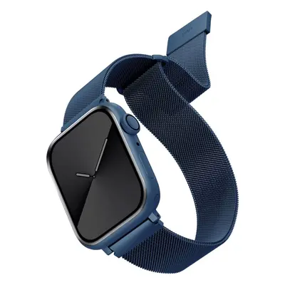 Řemínek Uniq Dante řemínek pro Apple Watch 42/44/45/Ultra 49mm modrý