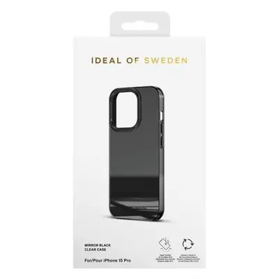 Kryt na mobil iDeal Of Sweden Ochranný kryt Clear Case pro iPhone 15 Pro Mirror Black