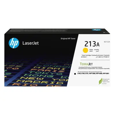 HP W2132A, yellow toner. kazeta HP LaserJet 213A