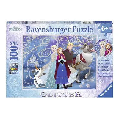 Puzzle Ravensburger 136100 Disney Ledové království třiptící se sníh