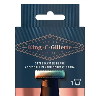 Pánské náhradní hlavice KING C. GILLETTE Style Master, náhradní hlavice