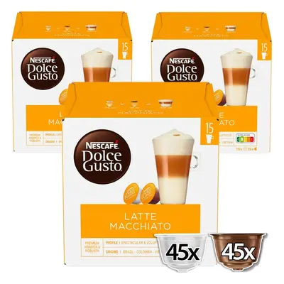 Kávové kapsle NESCAFÉ® Dolce Gusto® Latte Macchiato XXL - 90 kapslí (45 porcí)