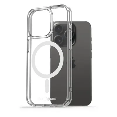 Kryt na mobil AlzaGuard Crystal Clear TPU Case Compatible with Magsafe pro iPhone 15 Pro