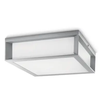 Philips 8719514385344 venkovní stropní svítidlo Skies 2x42W | E27 | IP44 - šedá