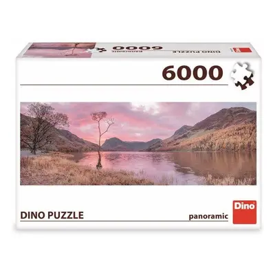 Puzzle Dino jezero v horách 6000 puzzle