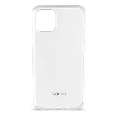 Kryt na mobil Epico Twiggy Gloss Case iPhone 12 Mini bílý transparentní