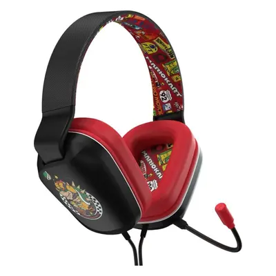 Sluchátka PowerA Wired Stereo Headset for Nintendo Switch - Super Mario Kart Rivals