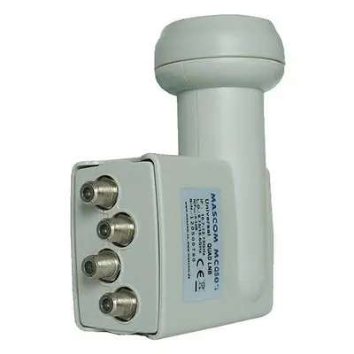 Konvertor Mascom MCQS01HD Quad LNB 0,1dB