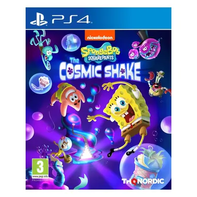 Hra na konzoli SpongeBob SquarePants: The Cosmic Shake - PS4