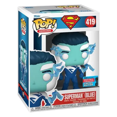 Funko POP Heroes: DC - Superman (Blue) (NYCC LE)