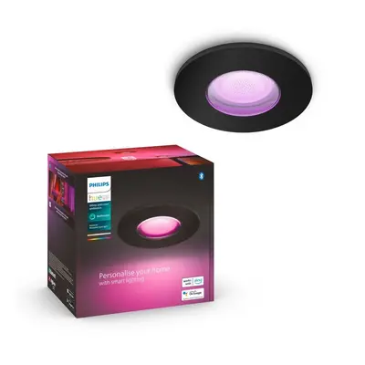 Stropní světlo Philips Hue Xamento bodové černá