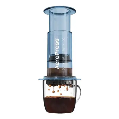 Ruční kávovar Aeropress Clear Blue