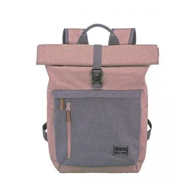 Městský batoh Travelite Basics Roll-up Backpack Rose