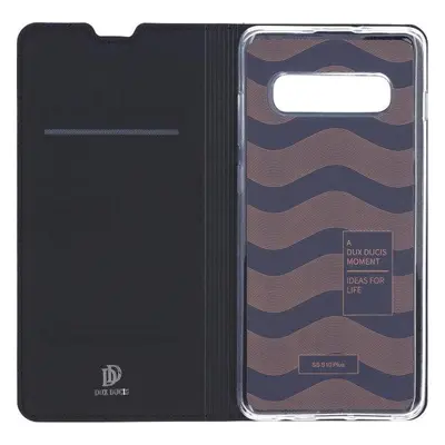 Pouzdro na mobil DUX DUCIS Skin Pro flipové kožené pouzdro pro Samsung Galaxy S10 Plus Black