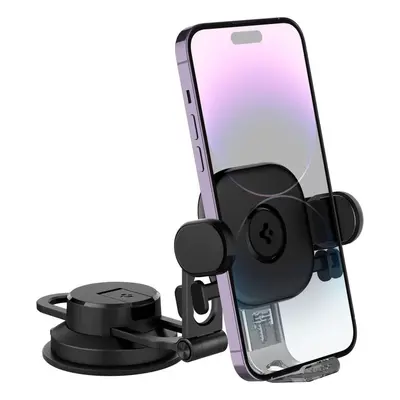 Držák na mobilní telefon Spigen OneTap Universal Car Mount Dashboard/Windshield UTS35 Black